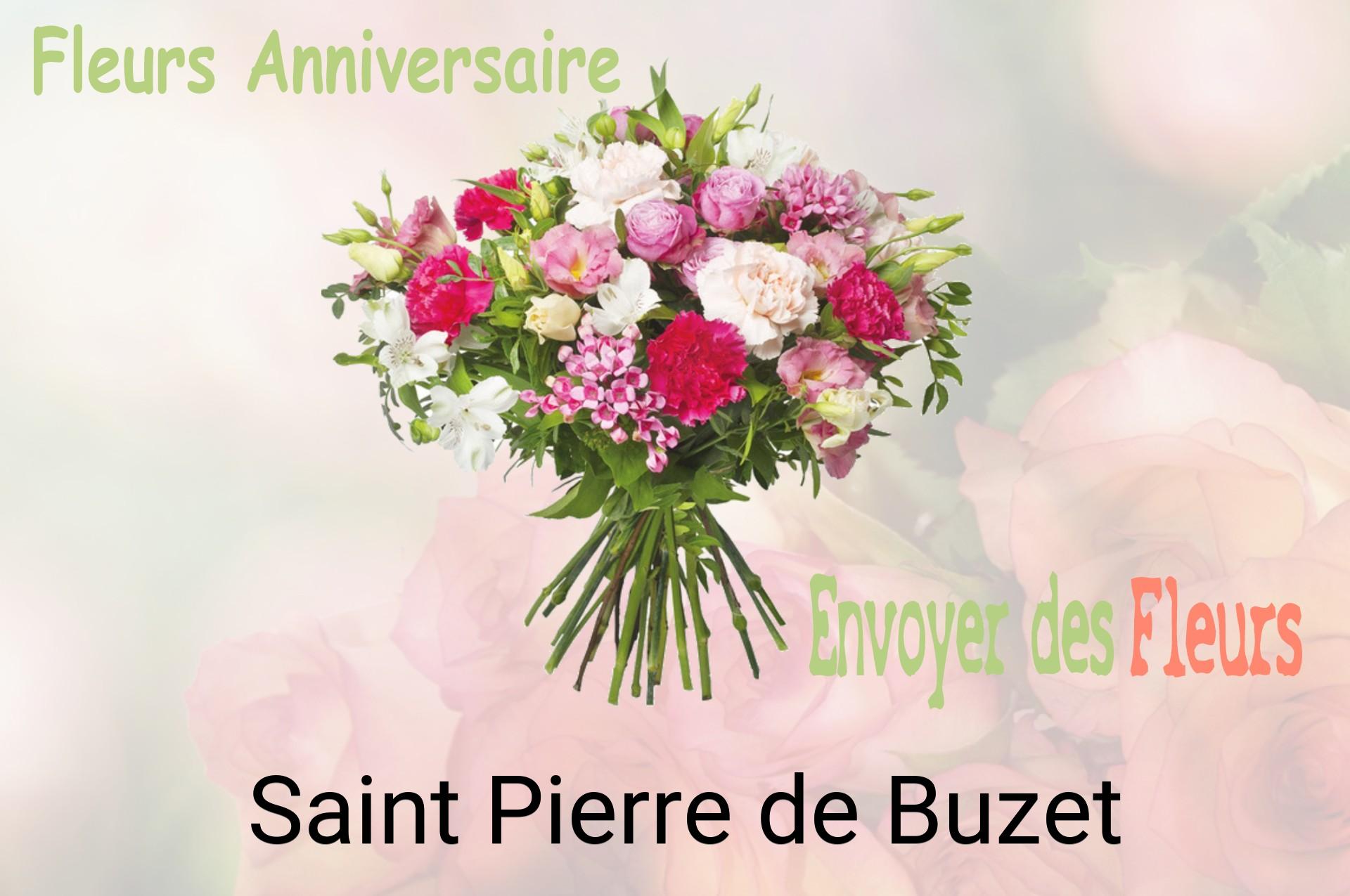 Bouquet de fleurs d’anniversaire livré à Saint-Pierre-de-Buzet